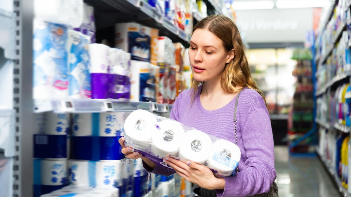 caddie de supermarché